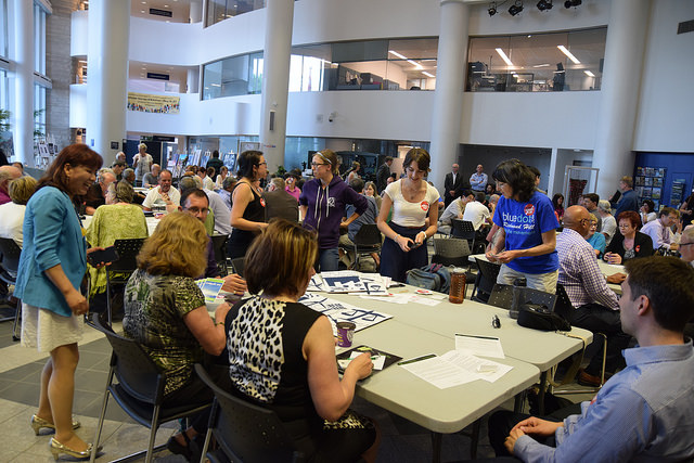 A record breaking number of people showed up for a climate townhall in the York Region. 